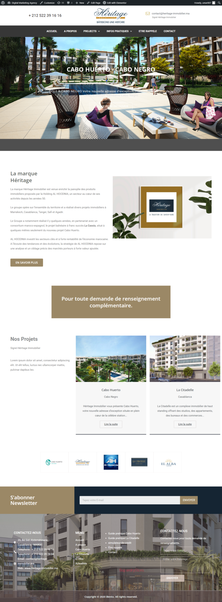 Business Website